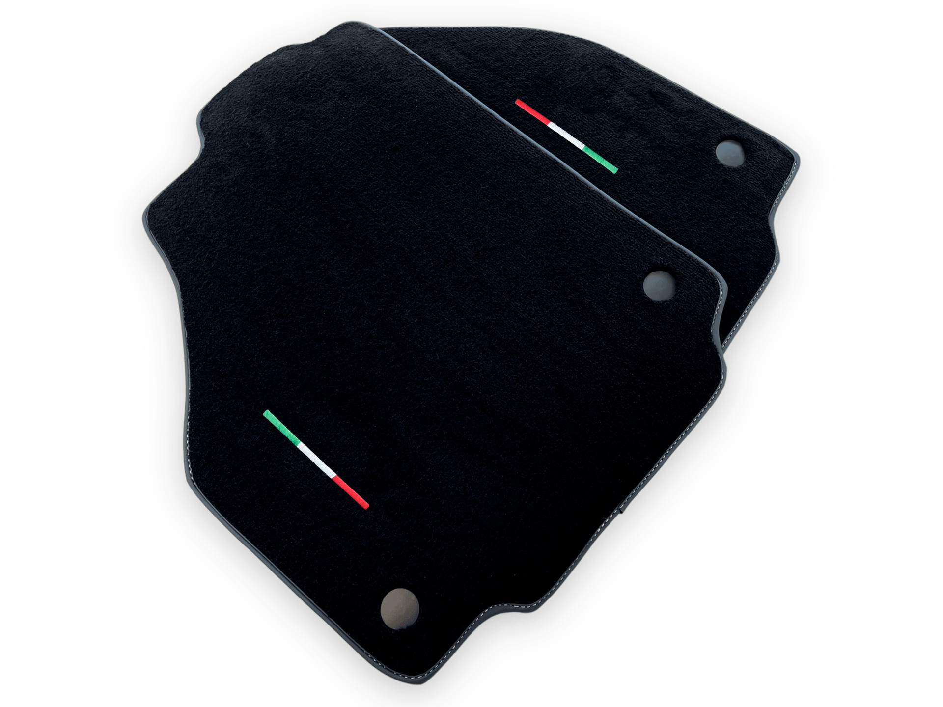 Black Car Mats For Ferrari 488 Pista Spider 2019-2021