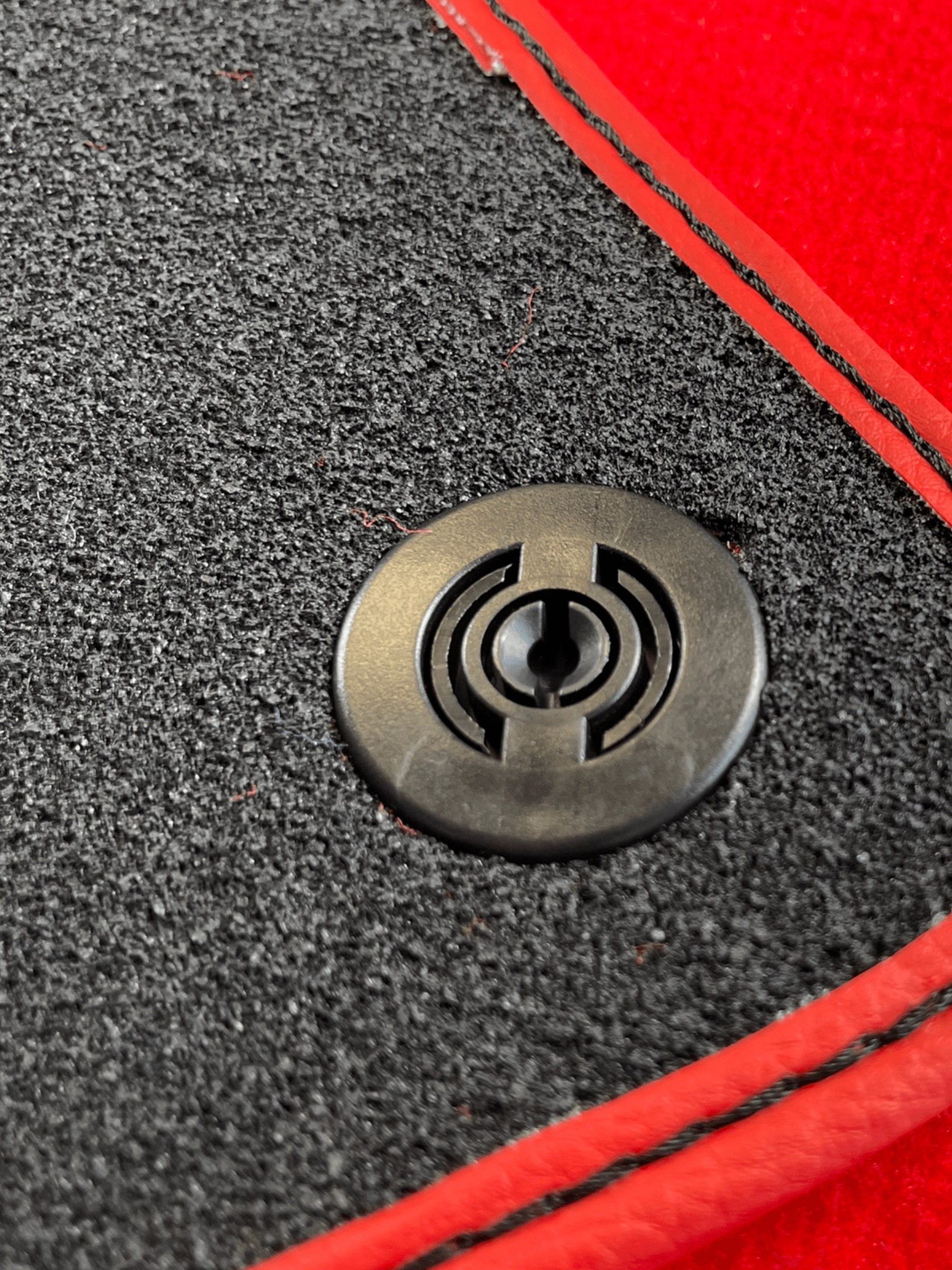 Floor Mats For Ferrari California 2008-2014 Red Color - Scuderia