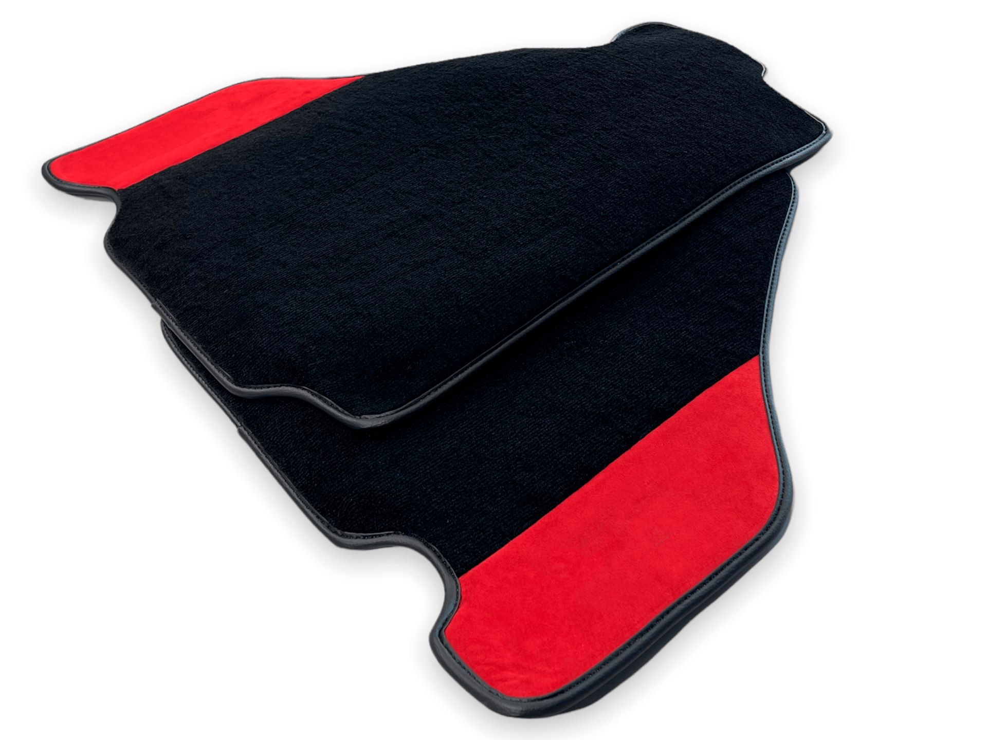 Car Mats For Ferrari F430 2004-2009 Red Alcantara Leather
