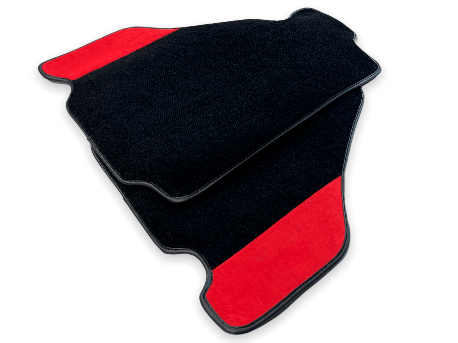 Car Mats For Ferrari F430 2004-2009 Red Alcantara Leather