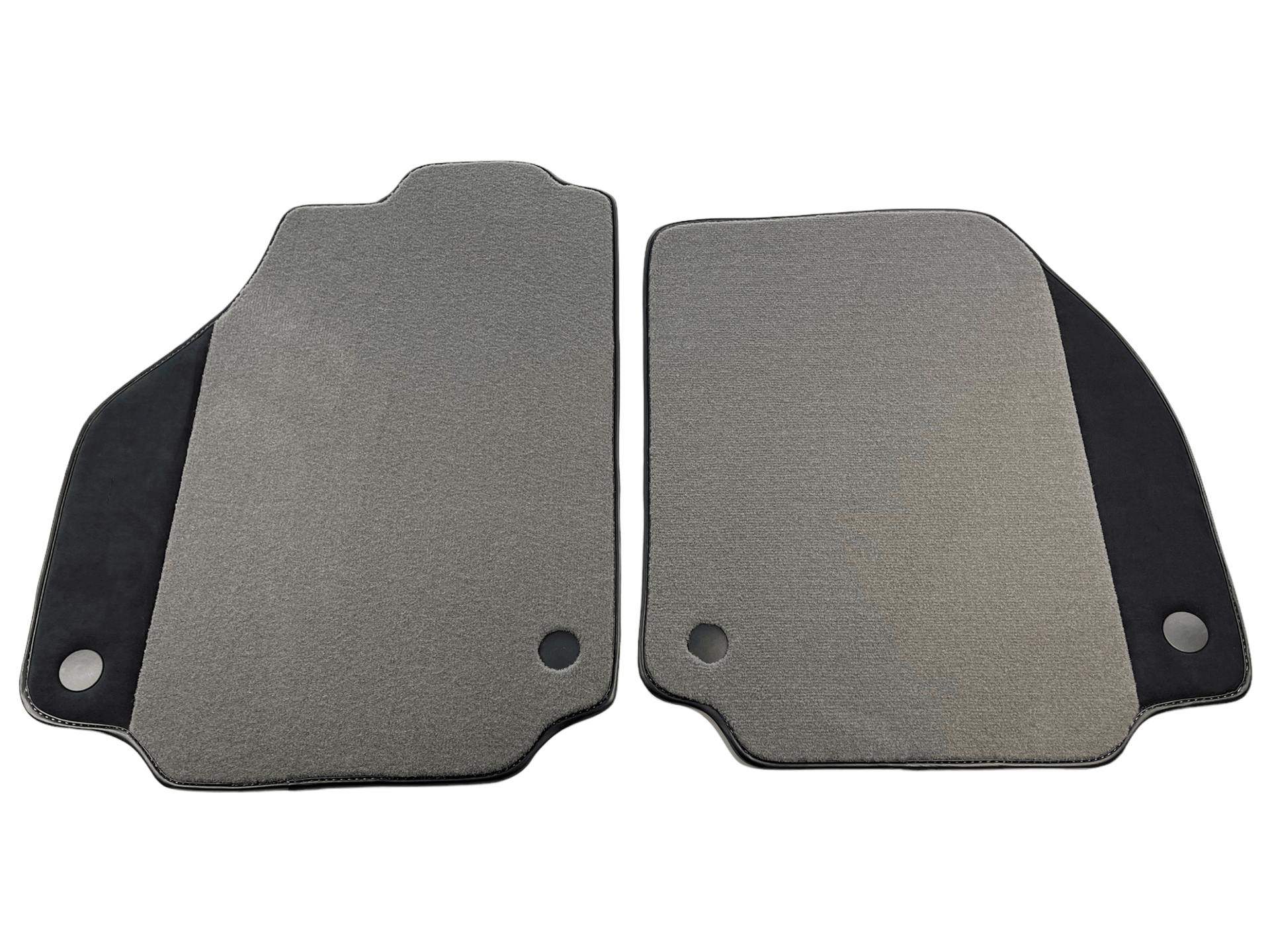 Gray Car Mats For Ferrari 488 Pista Spider 2019-2021 With Alcantara Leather