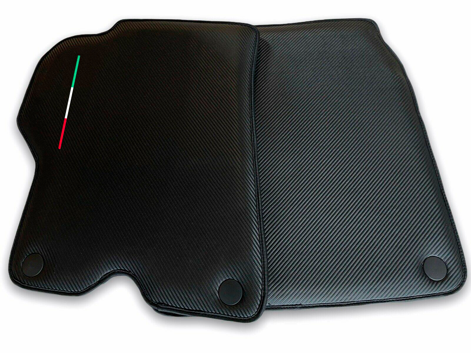 Car Mats For Ferrari California Convertible 2008-2014 Carbon Fiber Leather