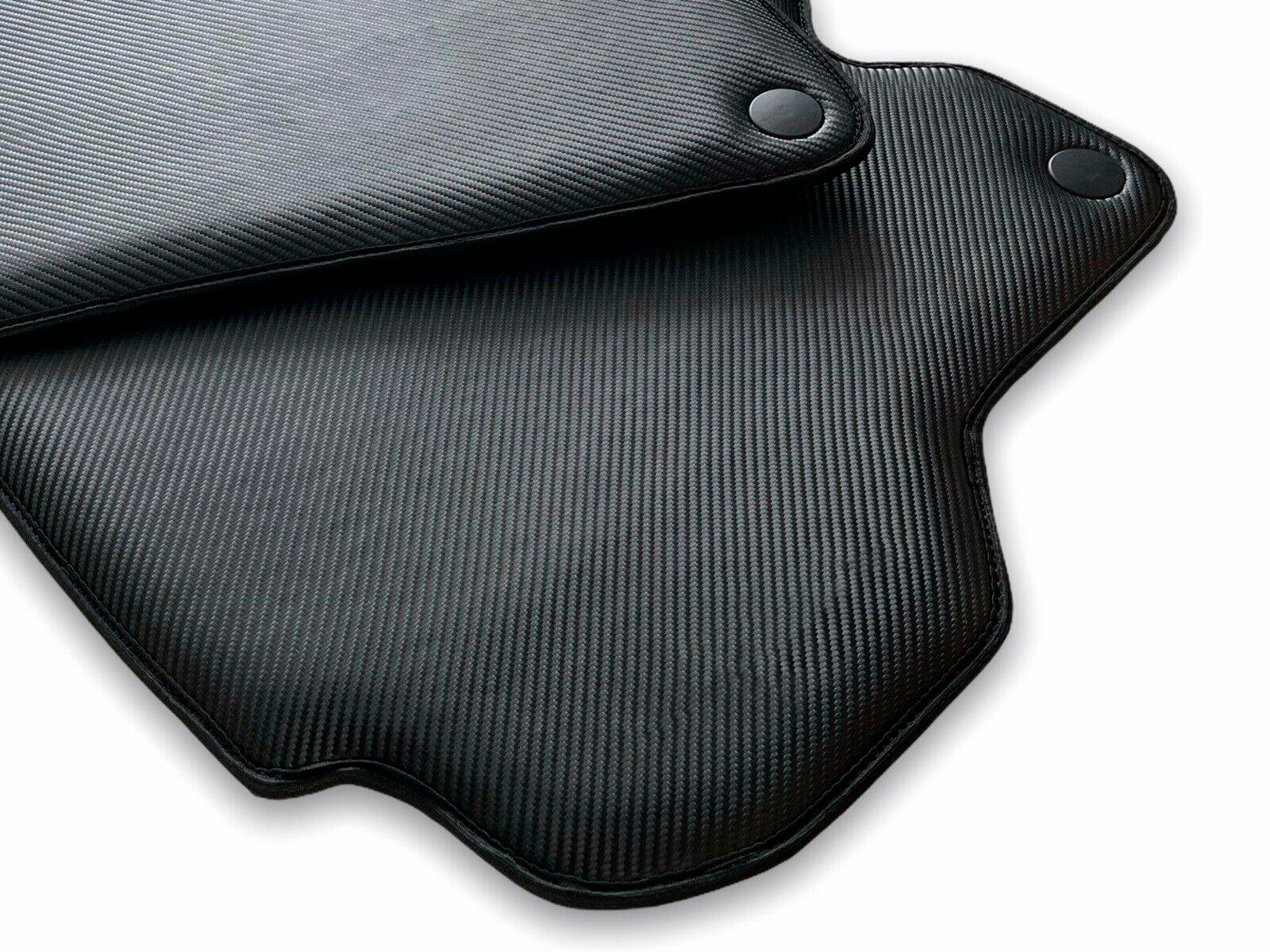 Car Mats For Ferrari California Convertible 2008-2014 Carbon Fiber Leather