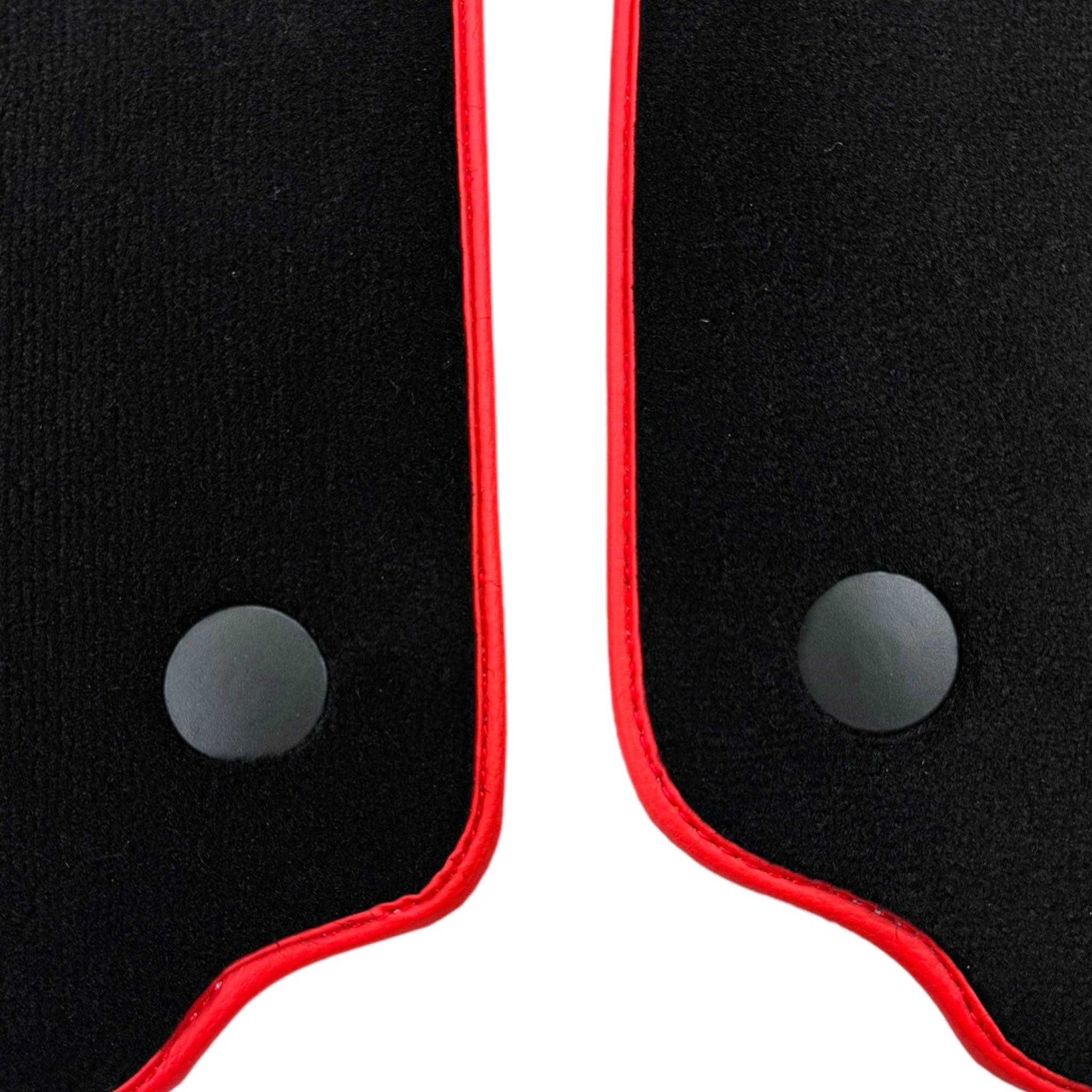 Floor Mats for Ferrari 458 Italia (2009-2015) with Red Trim - Scuderia