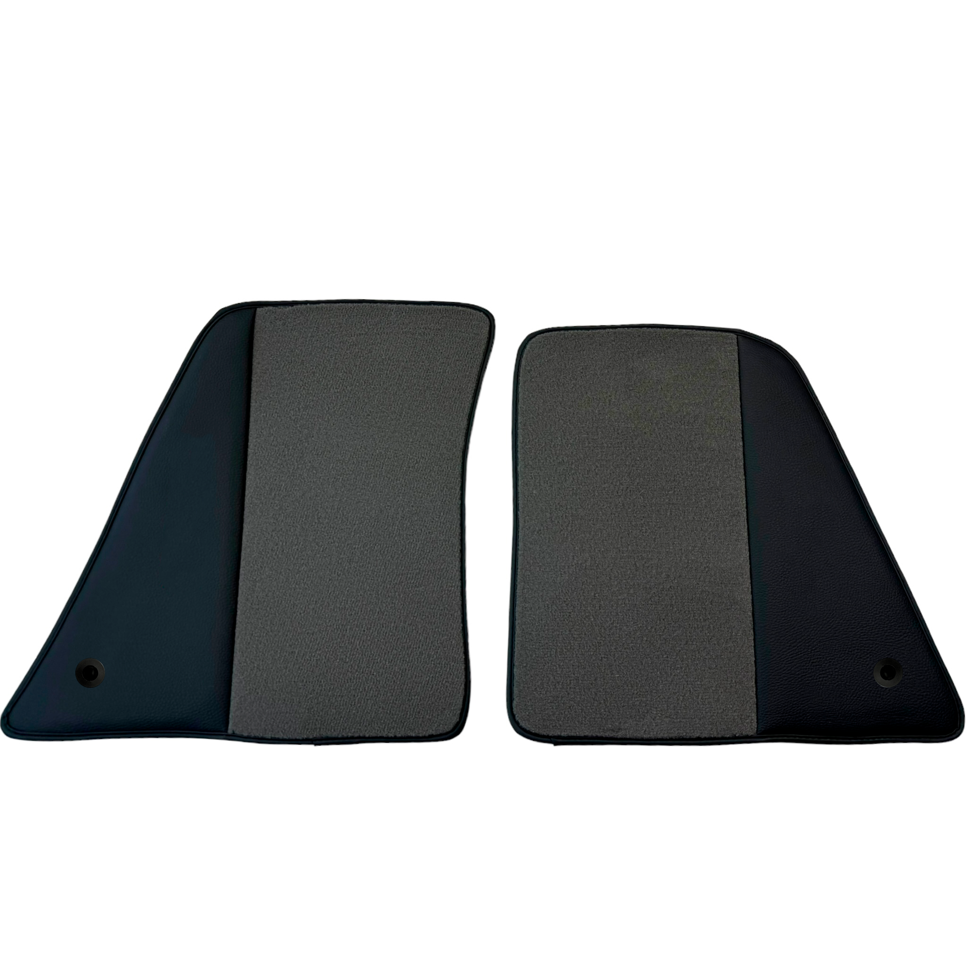 Gray Car Mats for Ferrari SF90 Stradale (2019-2024) with Leather