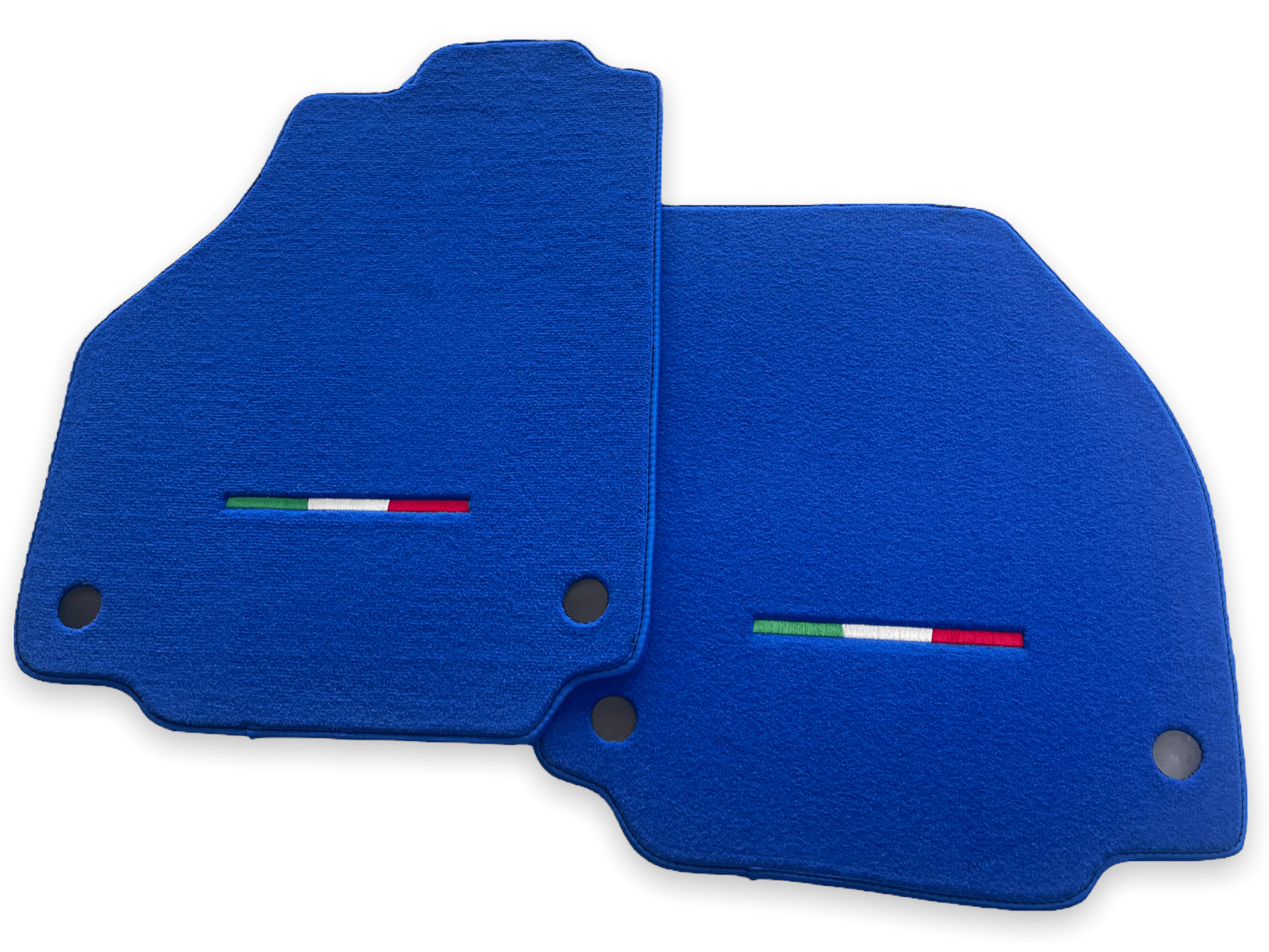 Floor Mats For Ferrari 458 Spider 2012-2015 Blue Scuderia Brand Italian Edition - Scuderia