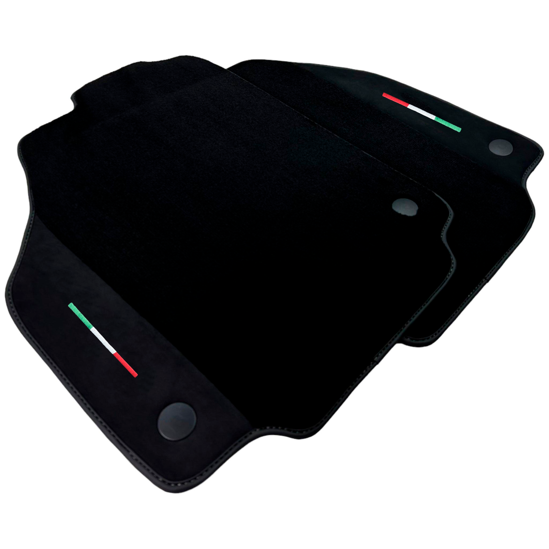 Black Car Mats For Ferrari 488 Spider 2015-2022