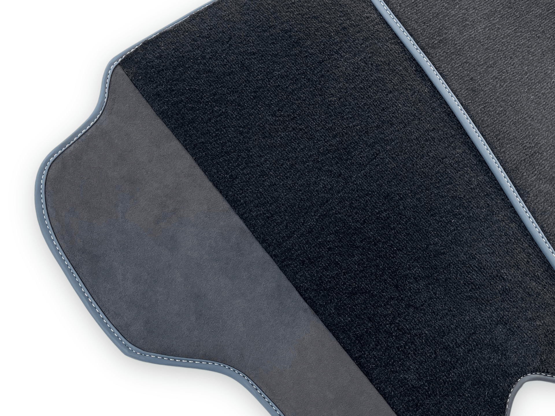 Black Car Mats For Ferrari California 2008-2014 With Alcantara