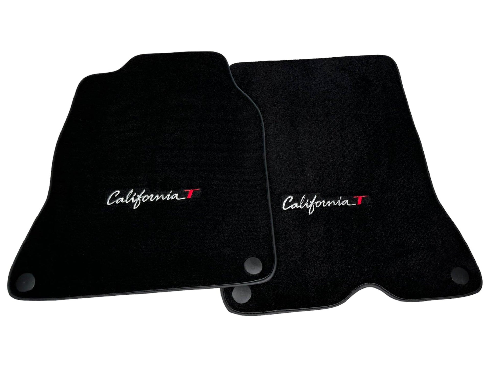 Black Floor Mats For Ferrari California T 2015–2018 - Scuderia