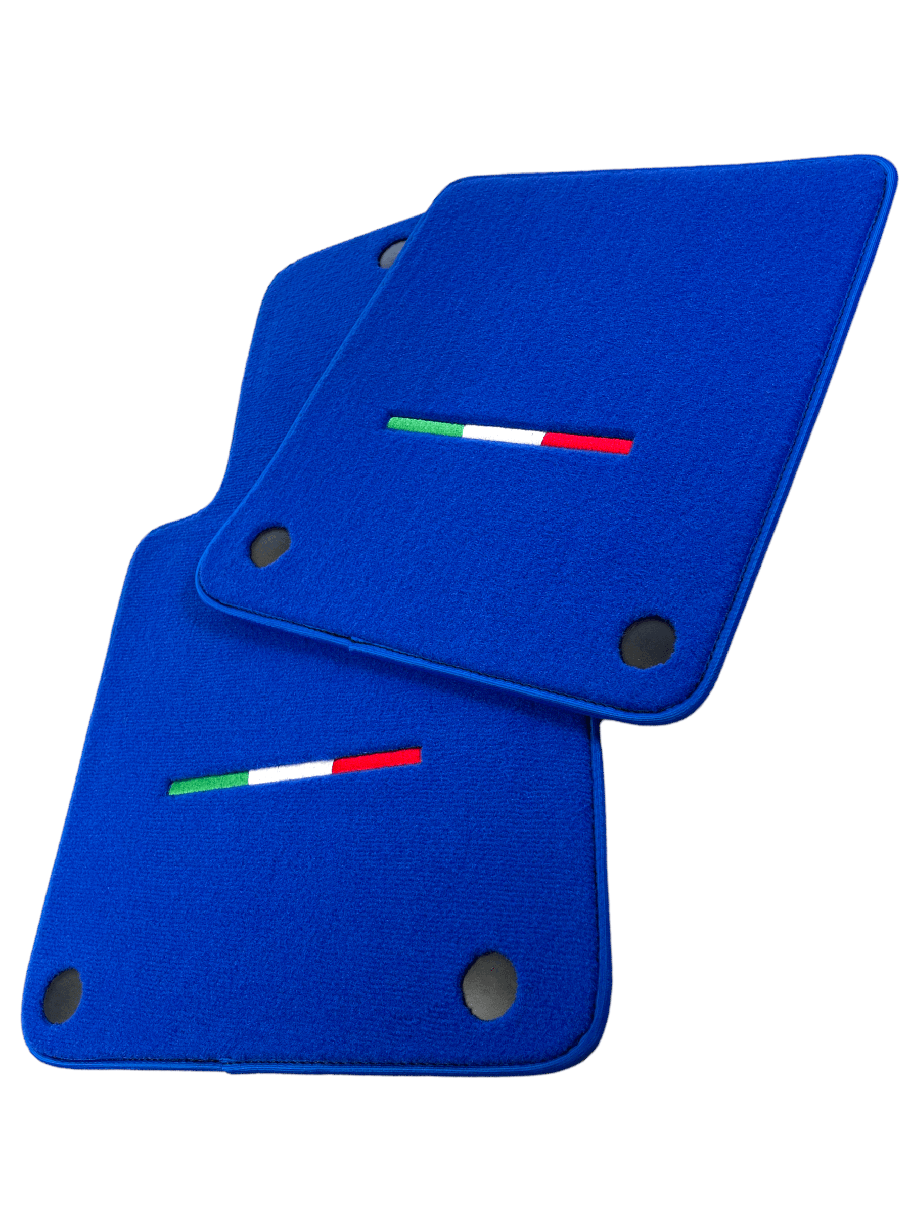 Blue Floor Mats For Ferrari 599 Coupe 2006-2012 Italian Edition - Scuderia