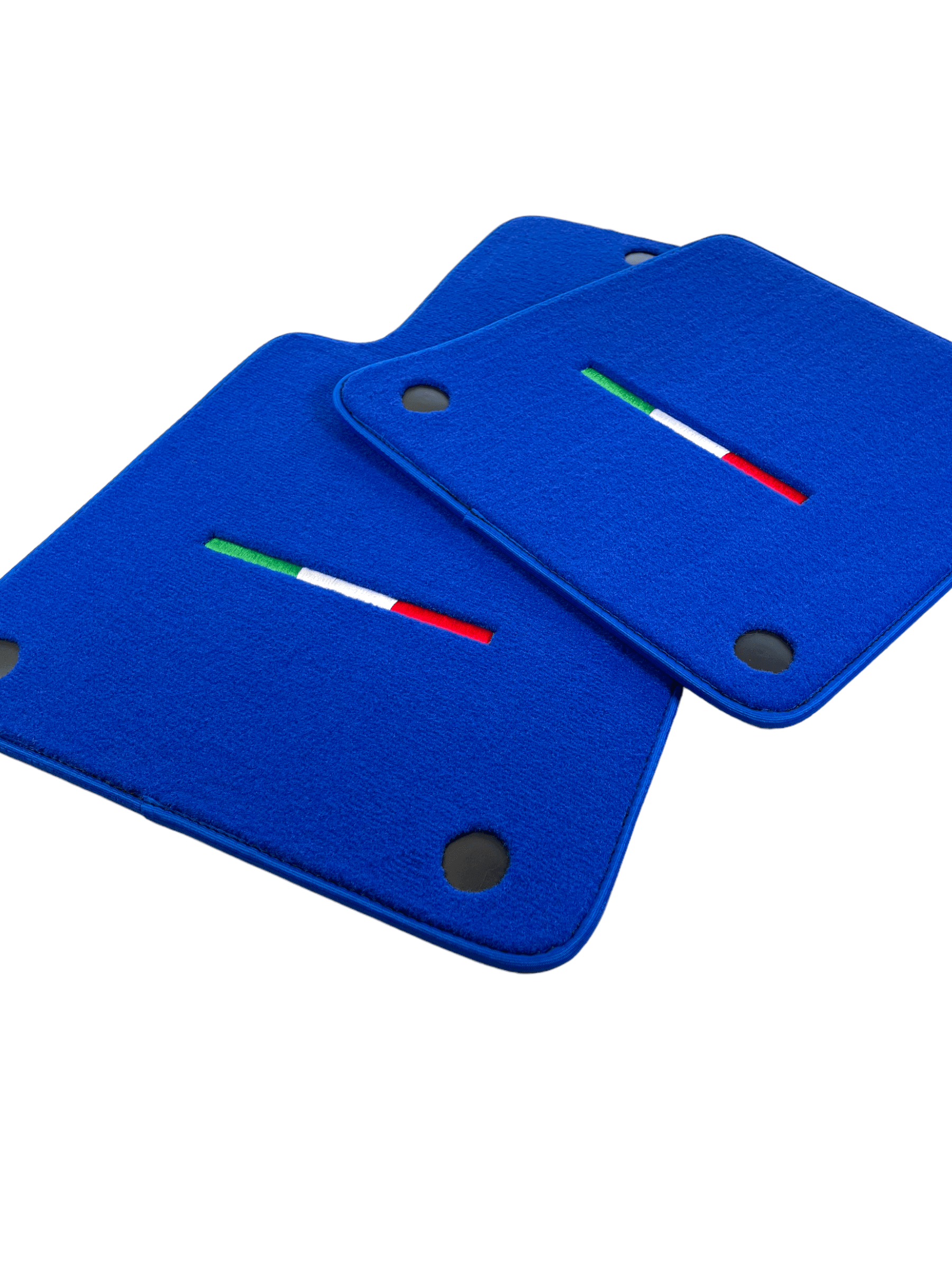 Blue Floor Mats For Ferrari 599 Coupe 2006-2012 Italian Edition - Scuderia