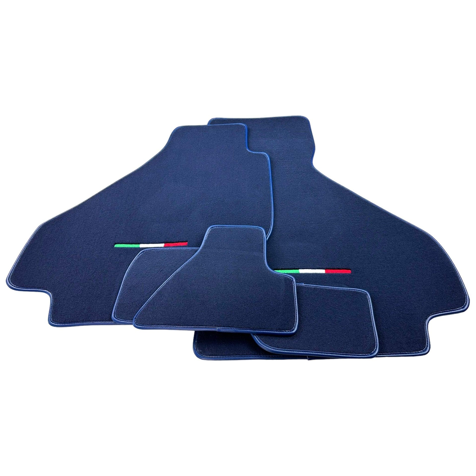 Dark Blue Floor Mats For Ferrari 512 TR 1992-1994 - Scuderia