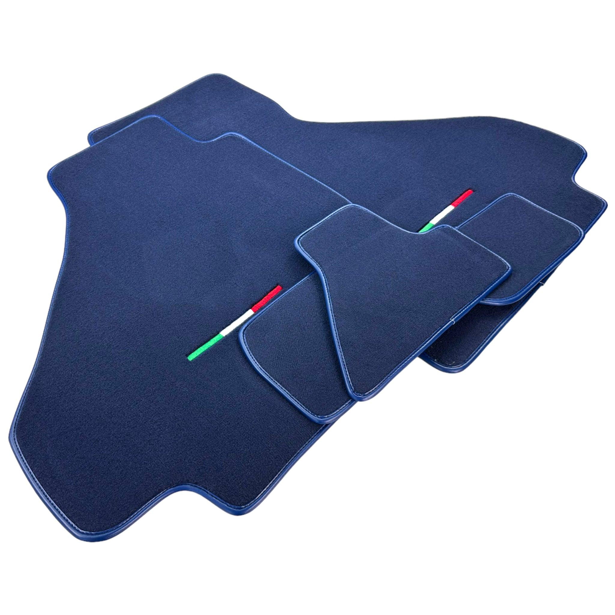 Dark Blue Floor Mats For Ferrari 512 TR 1992-1994 - Scuderia