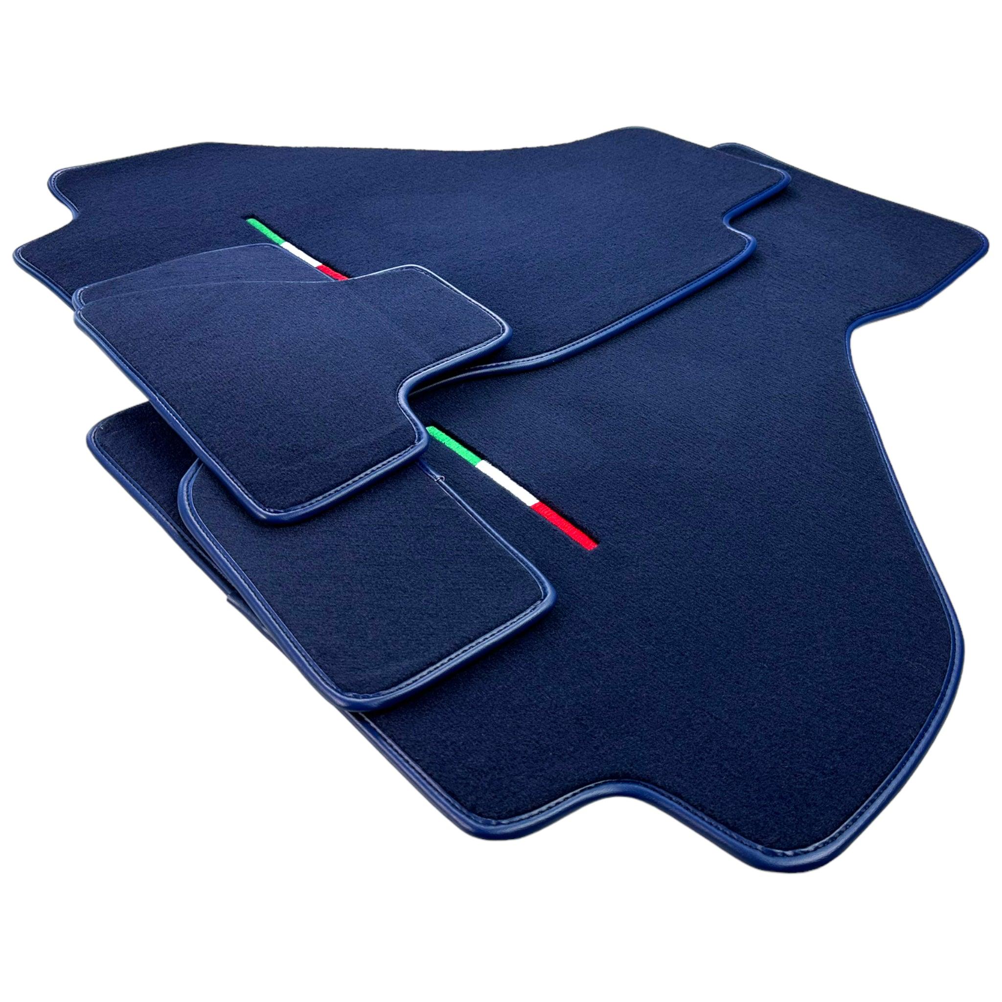 Dark Blue Floor Mats For Ferrari 512 TR 1992-1994 - Scuderia