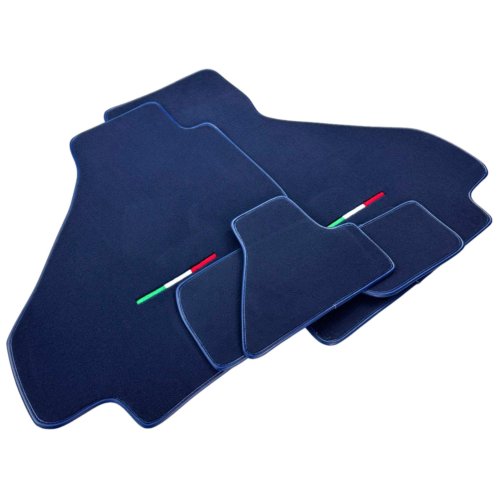 Dark Blue Floor Mats For Ferrari 512 TR 1992-1994 - Scuderia