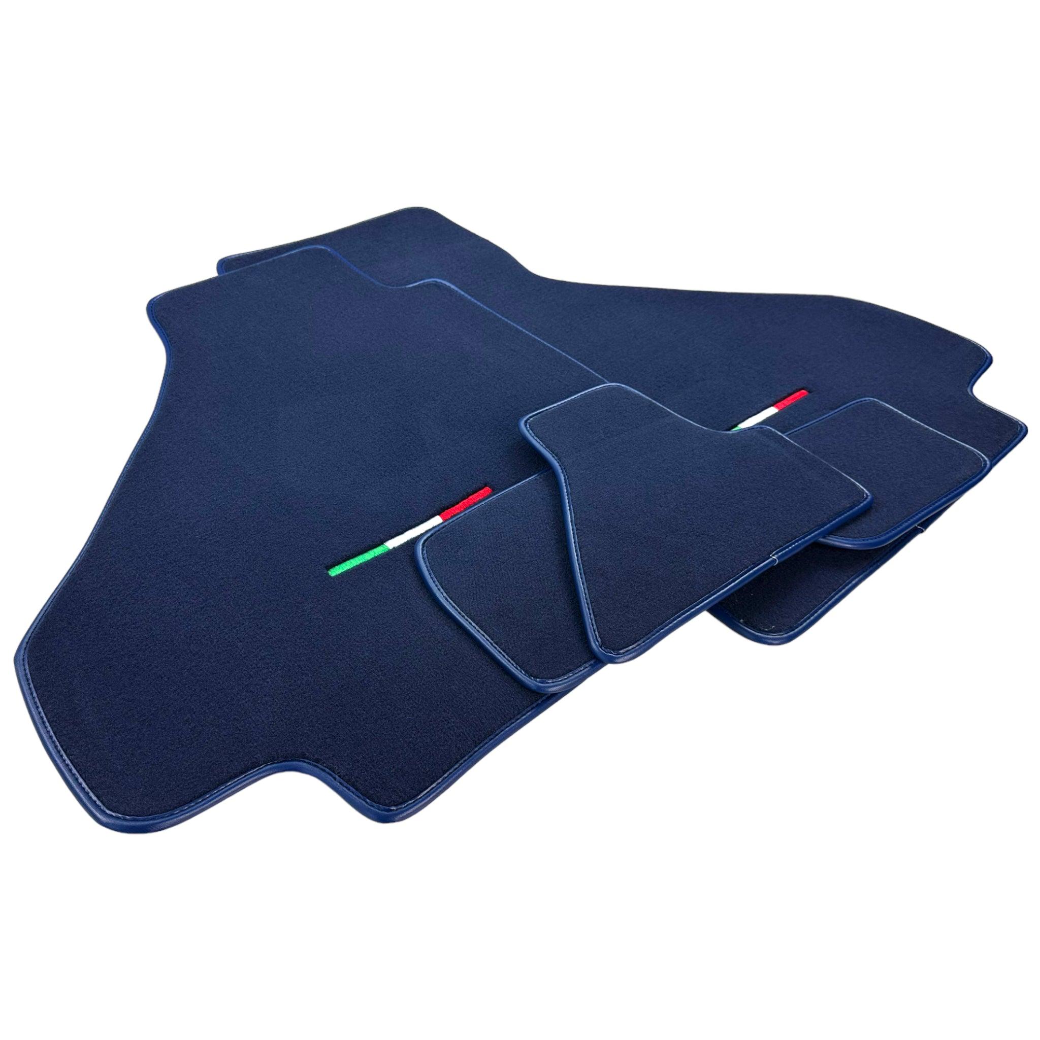 Dark Blue Floor Mats For Ferrari 512 TR 1992-1994 - Scuderia