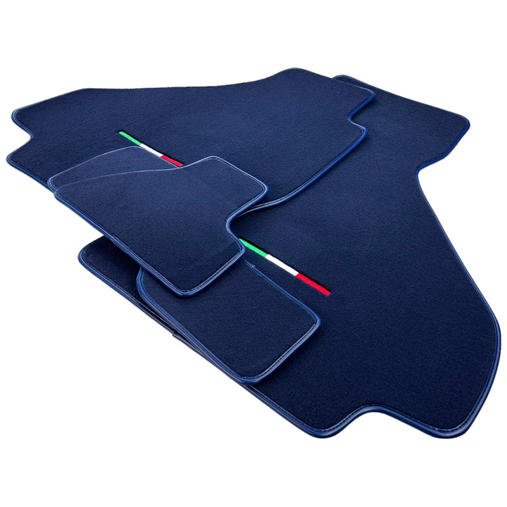 Dark Blue Floor Mats For Ferrari 512 TR 1992-1994 - Scuderia