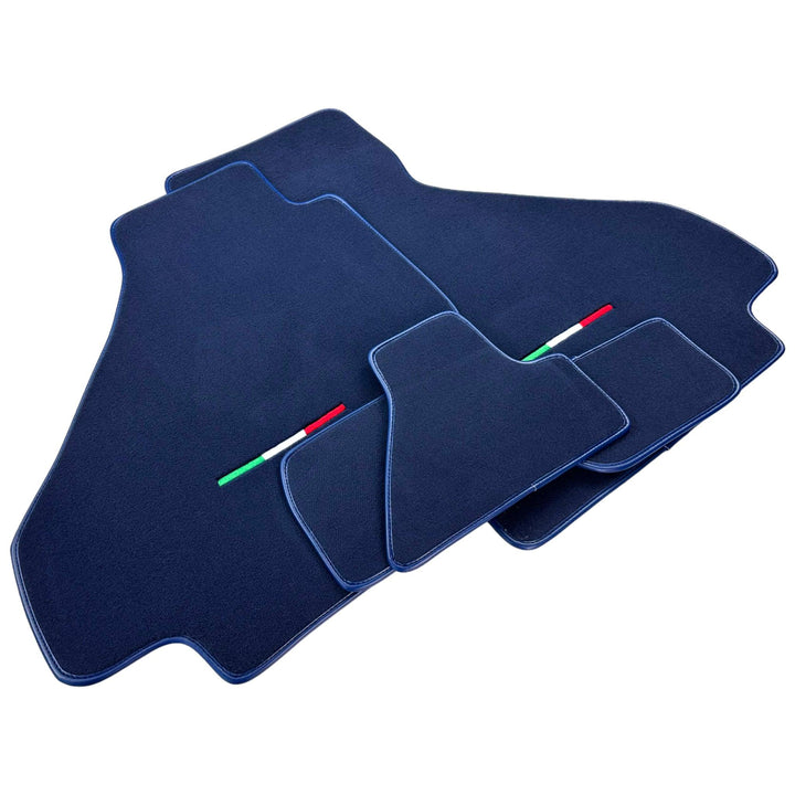 Dark Blue Floor Mats For Ferrari 512 TR 1992-1994 - Scuderia