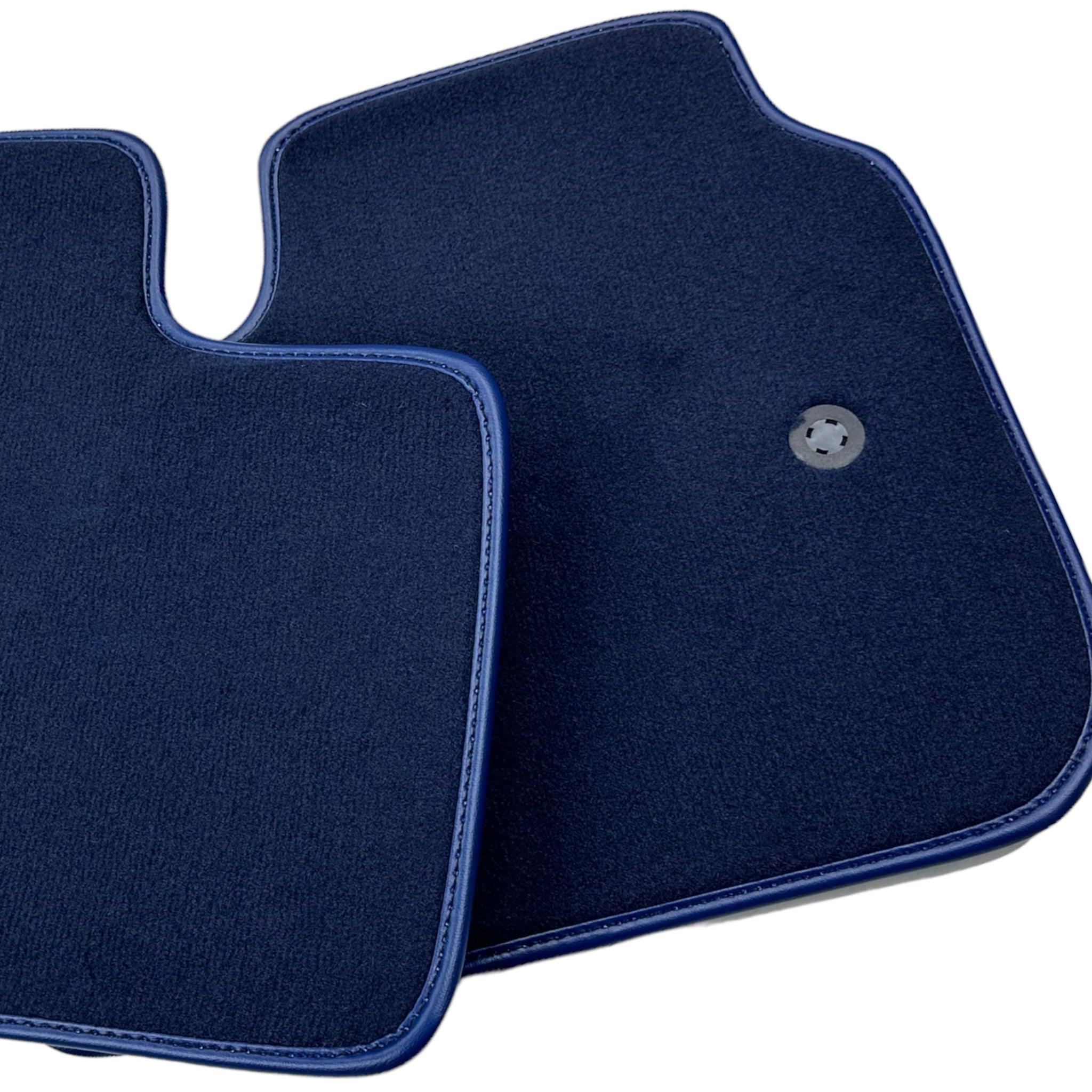 Dark Blue Floor Mats For Ferrari GTC4 Lusso (2016-2023) Italian Edition