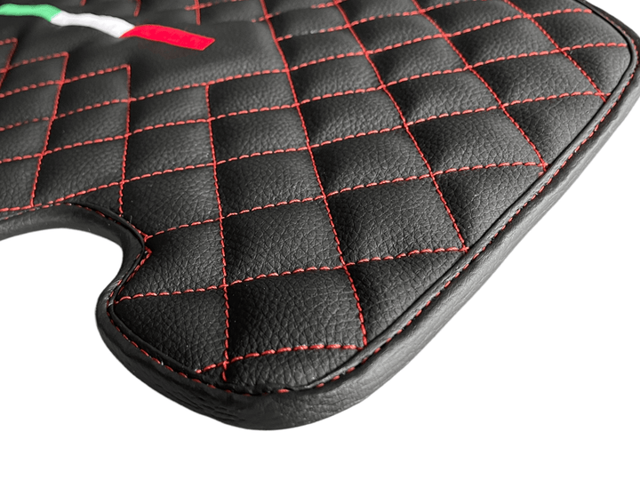 Floor Mats For Ferrari 360 2000-2008 Leather Scuderia Brand - Scuderia