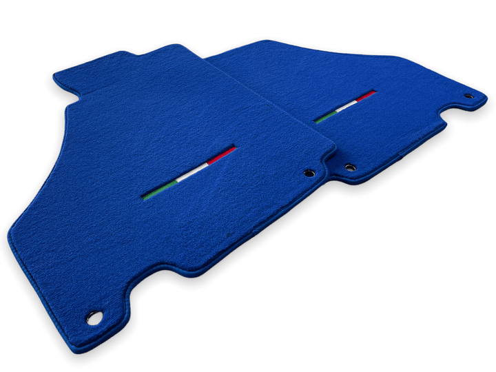 Floor Mats For Ferrari 360 Modena 1999-2005 Blue Scuderia Brand Italian Edition - Scuderia