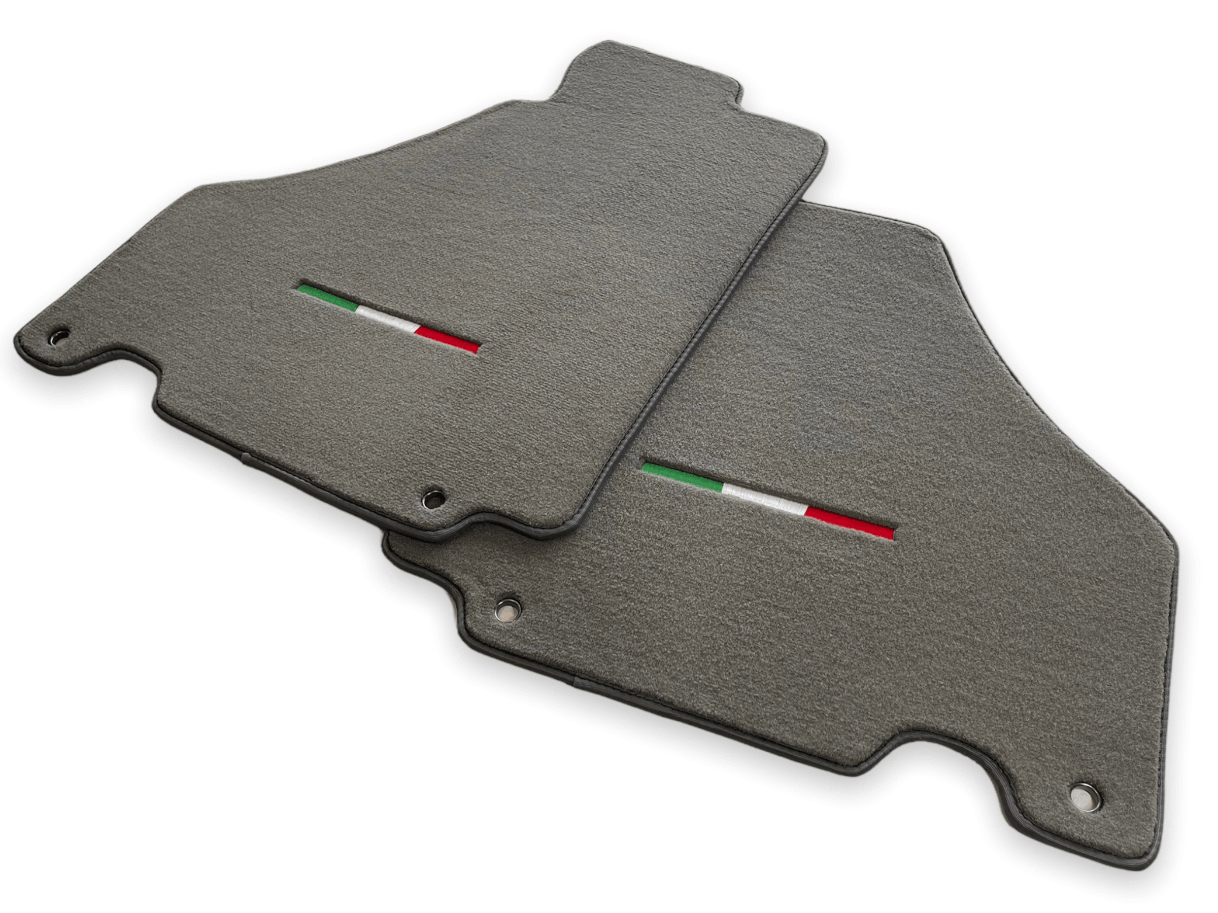 Floor Mats For Ferrari 360 Modena 1999-2005 Gray Scuderia Brand Italian Edition - Scuderia