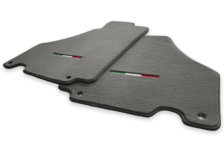 Floor Mats For Ferrari 360 Modena 1999-2005 Gray Scuderia Brand Italian Edition - Scuderia