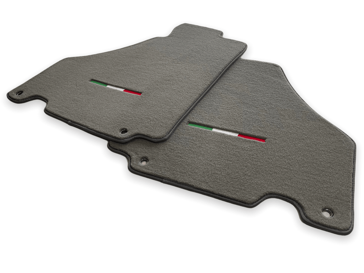 Floor Mats For Ferrari 360 Modena 1999-2005 Gray Scuderia Brand Italian Edition - Scuderia