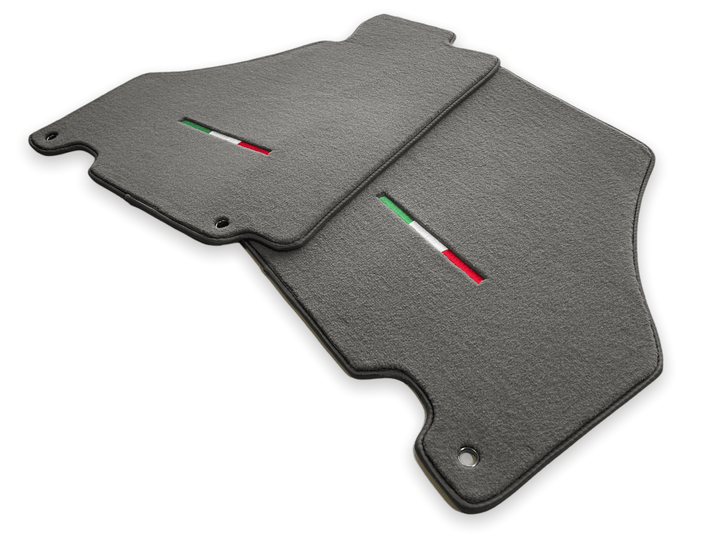 Floor Mats For Ferrari 360 Modena 1999-2005 Gray Scuderia Brand Italian Edition - Scuderia