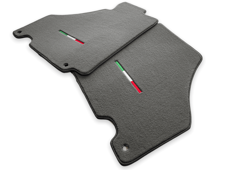 Floor Mats For Ferrari 360 Modena 1999-2005 Gray Scuderia Brand Italian Edition - Scuderia