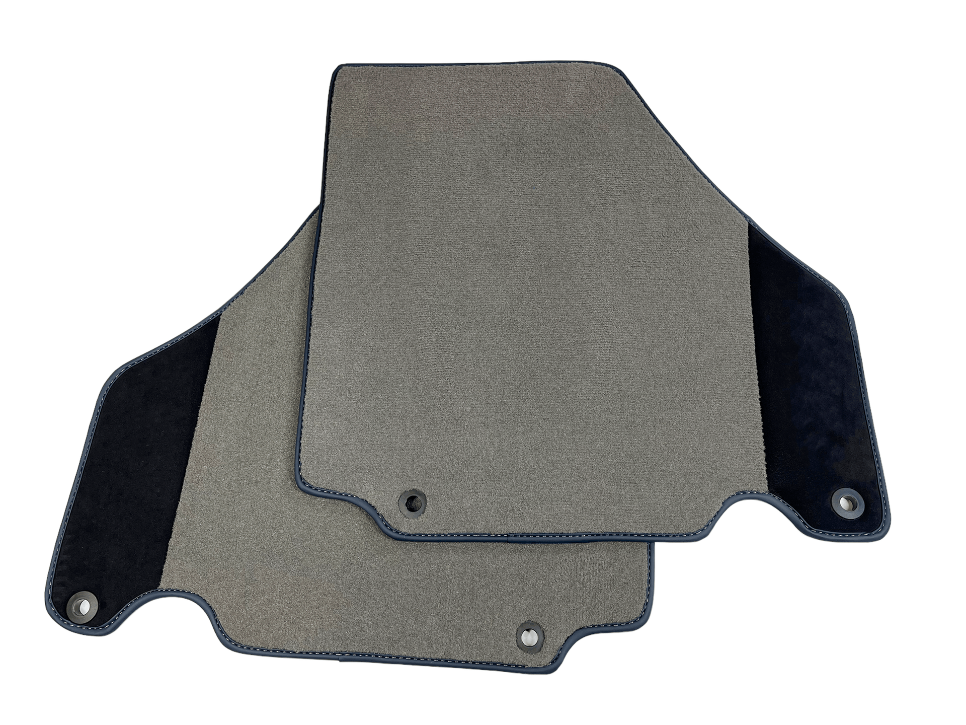 Car Mats For Ferrari 360 Modena 1999-2005 Gray With Alcantara Leather