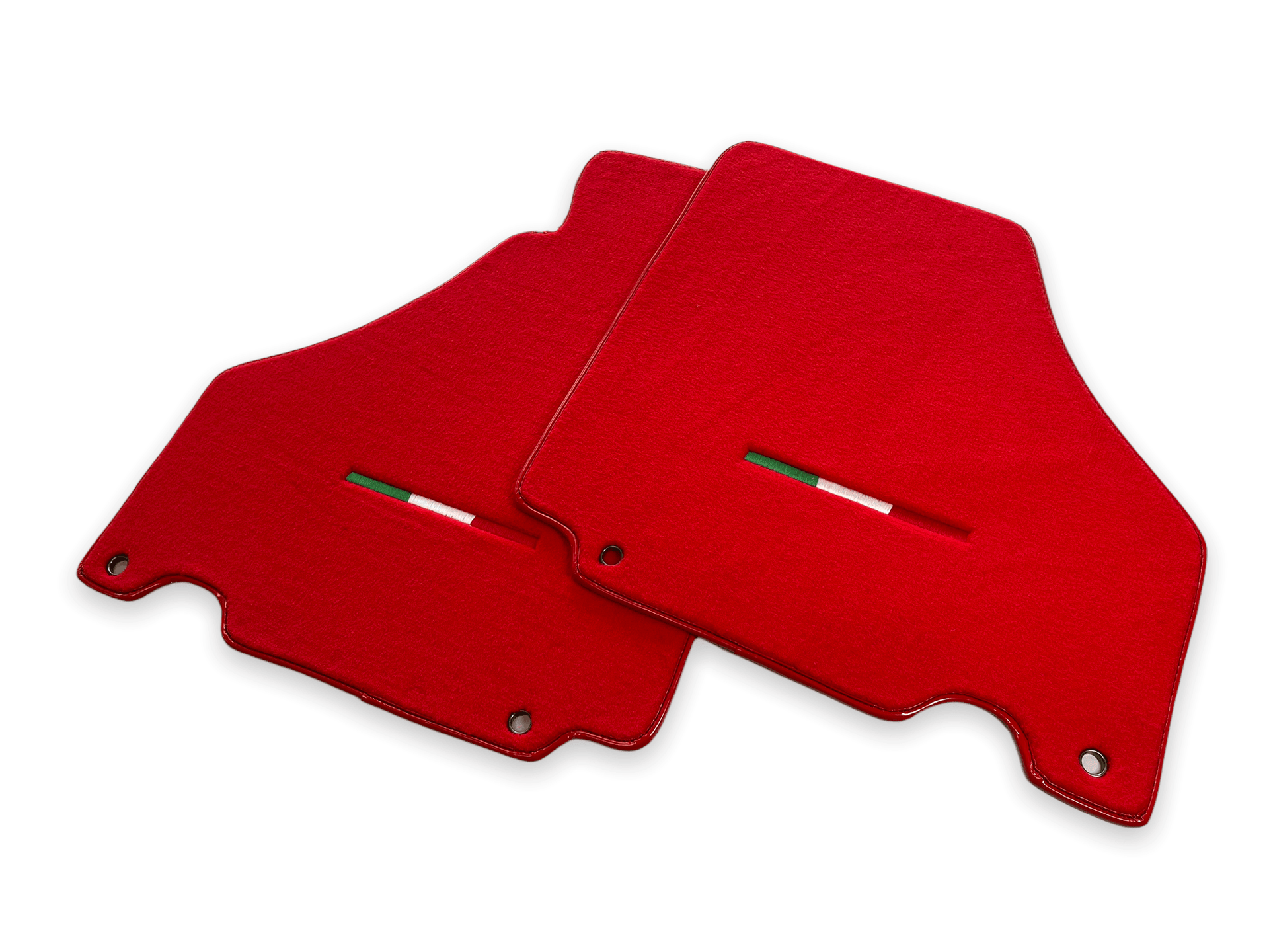 Floor Mats For Ferrari 360 Modena 1999-2005 Red Scuderia Brand Italian Edition - Scuderia