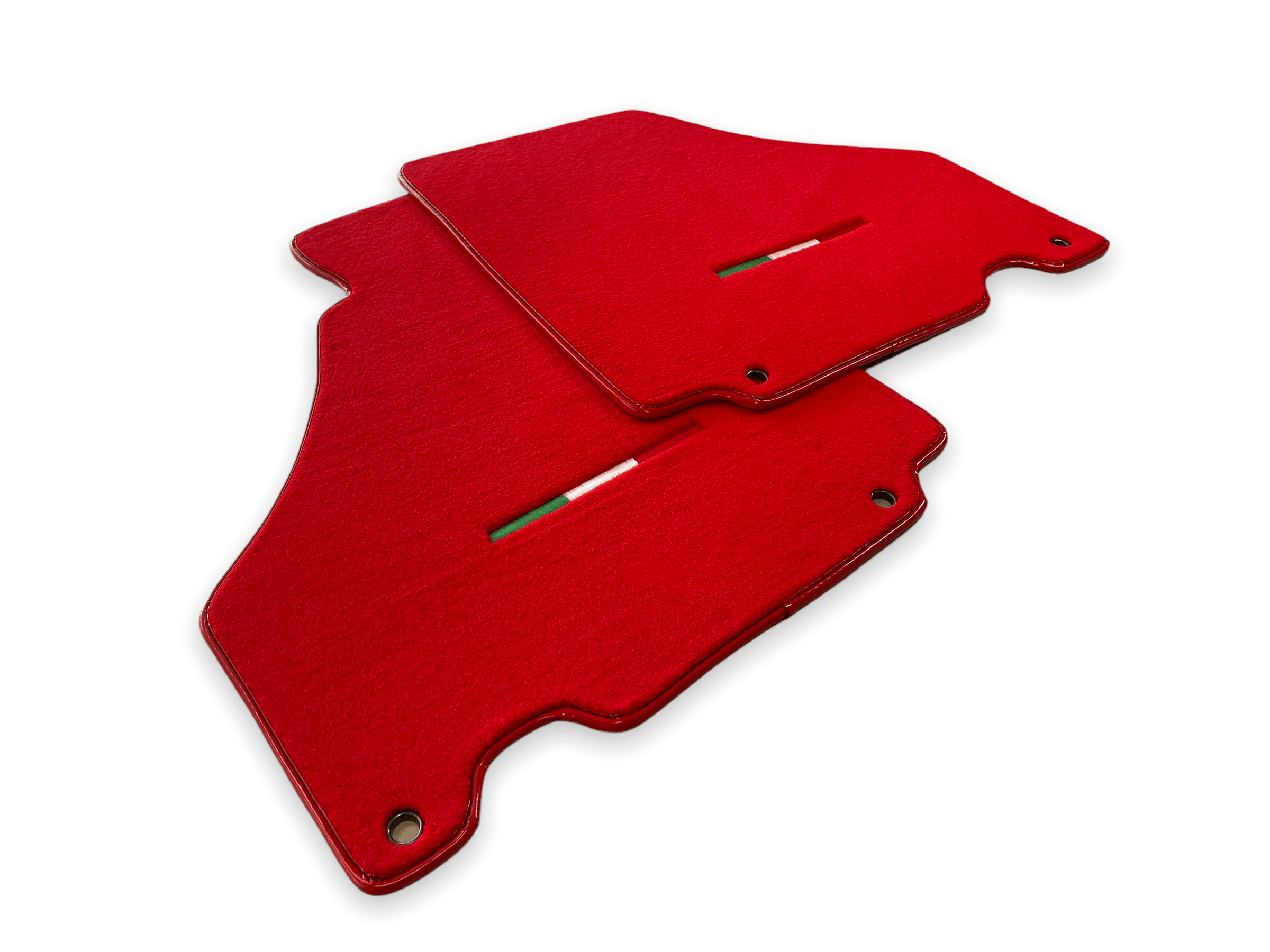 Floor Mats For Ferrari 360 Modena 1999-2005 Red Scuderia Brand Italian Edition - Scuderia