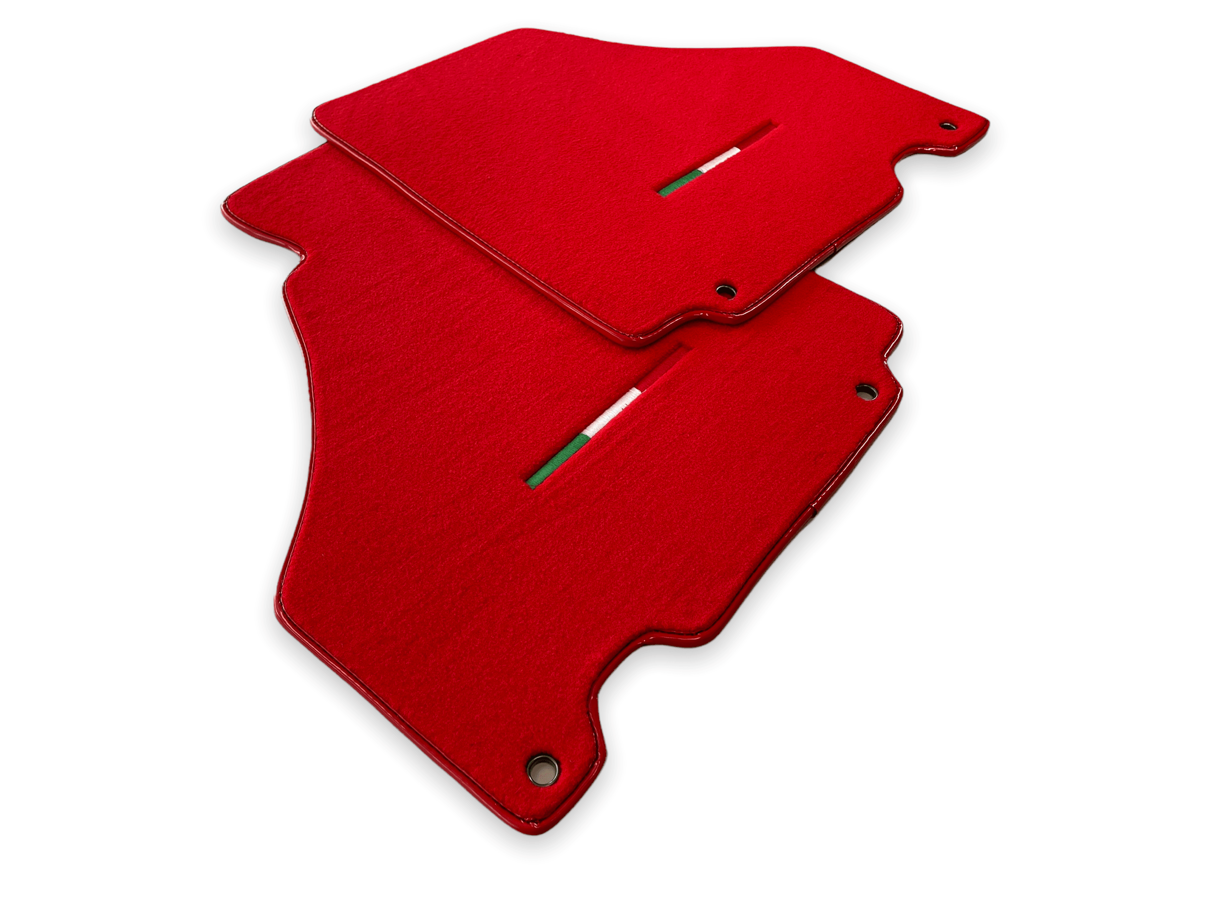 Floor Mats For Ferrari 360 Modena 1999-2005 Red Scuderia Brand Italian Edition - Scuderia