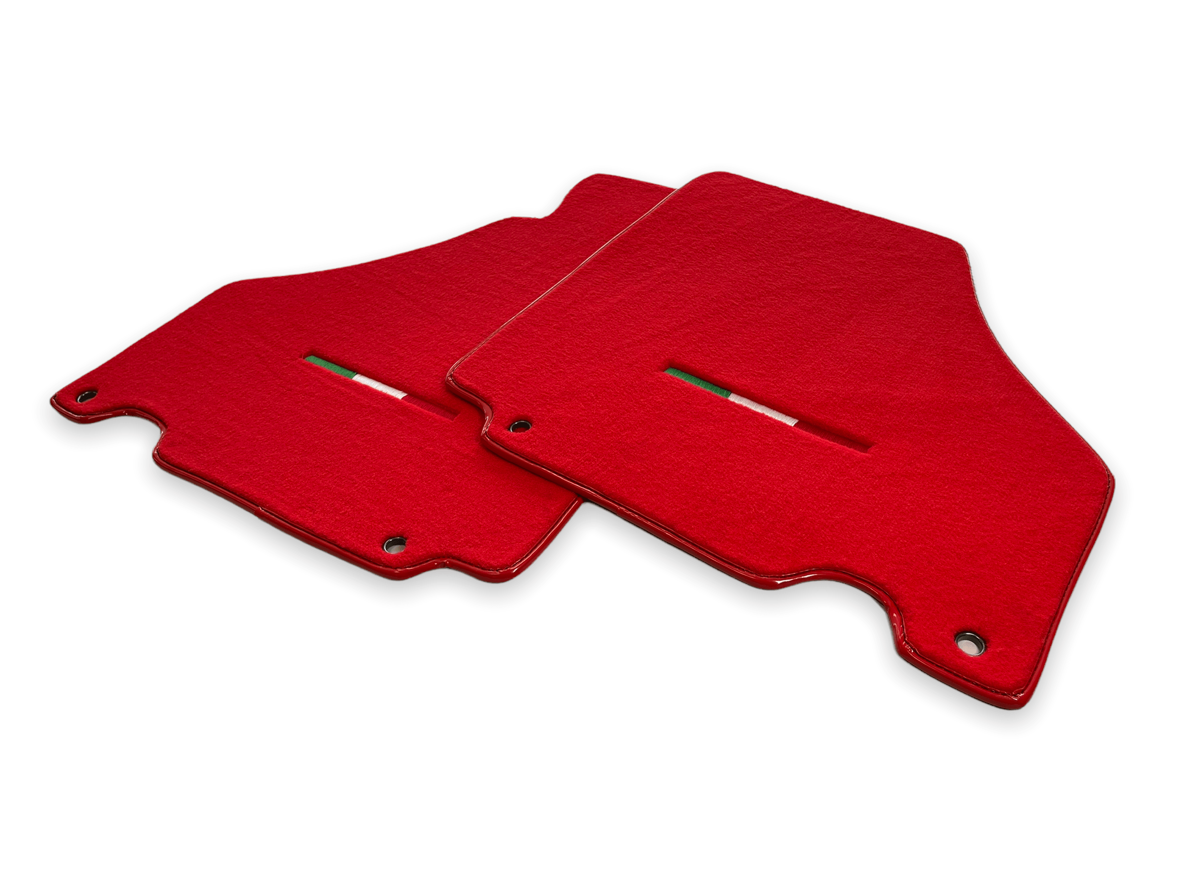 Floor Mats For Ferrari 360 Modena 1999-2005 Red Scuderia Brand Italian Edition - Scuderia