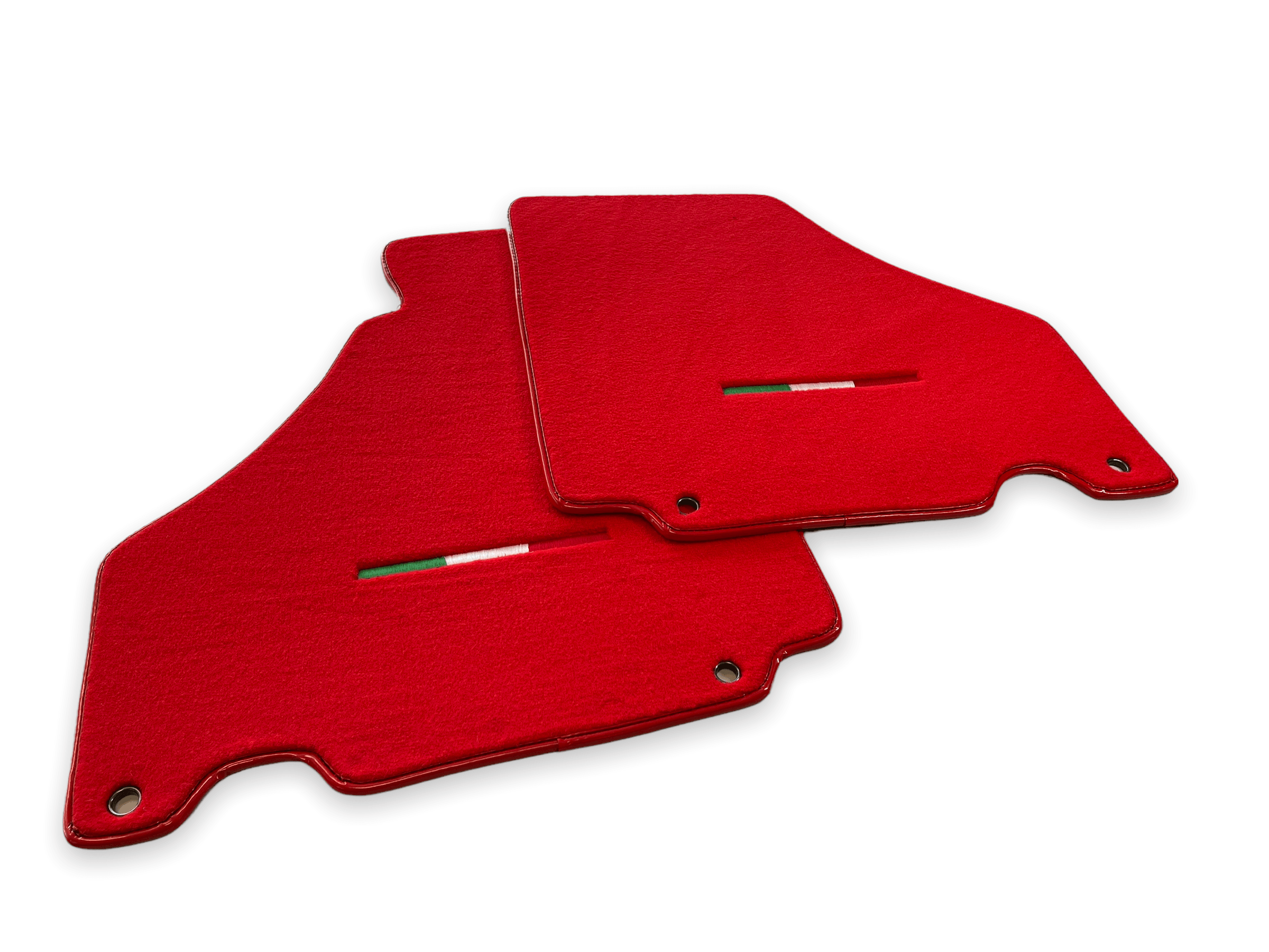 Floor Mats For Ferrari 360 Modena 1999-2005 Red Scuderia Brand Italian Edition - Scuderia