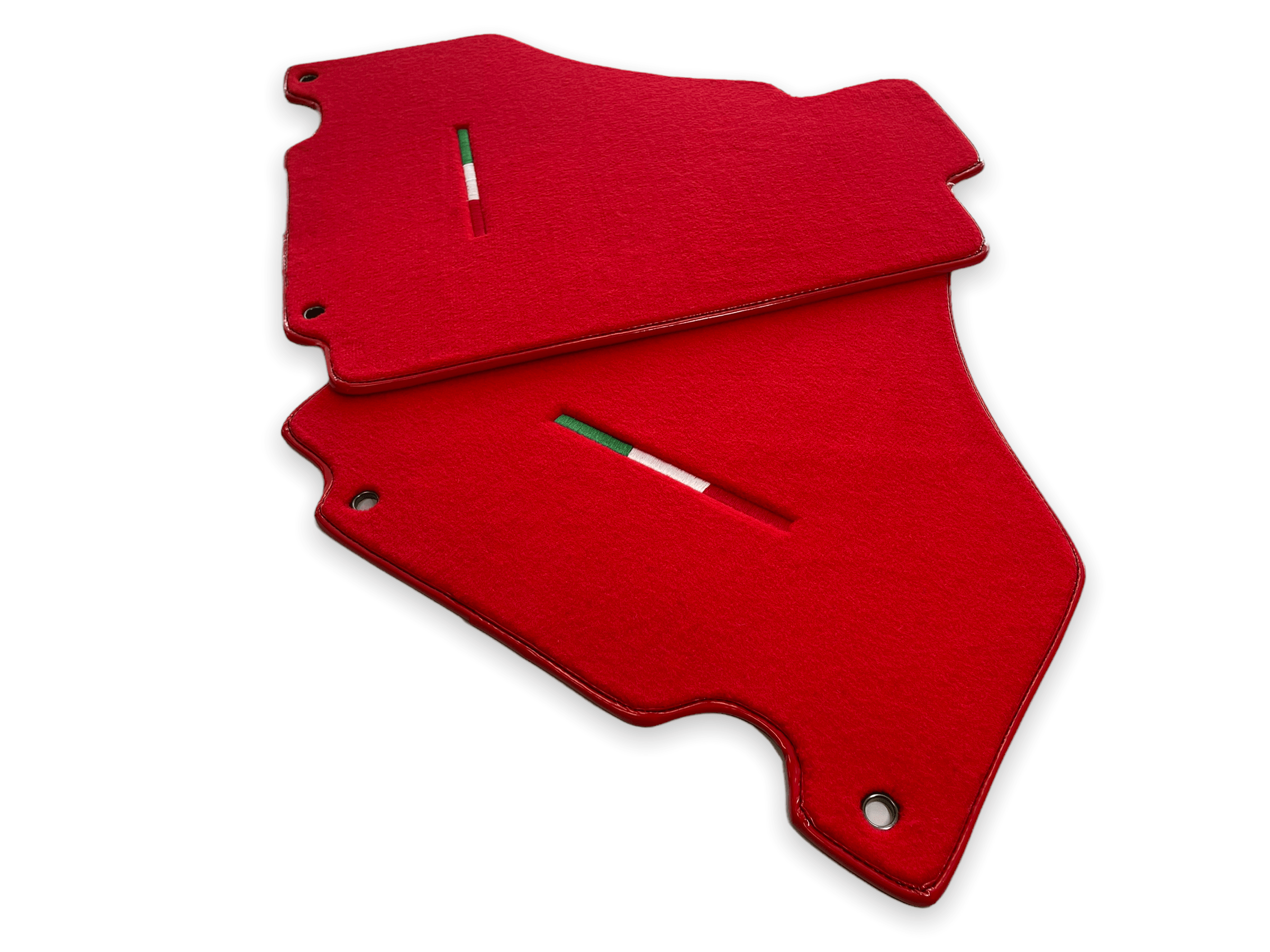 Floor Mats For Ferrari 360 Modena 1999-2005 Red Scuderia Brand Italian Edition - Scuderia