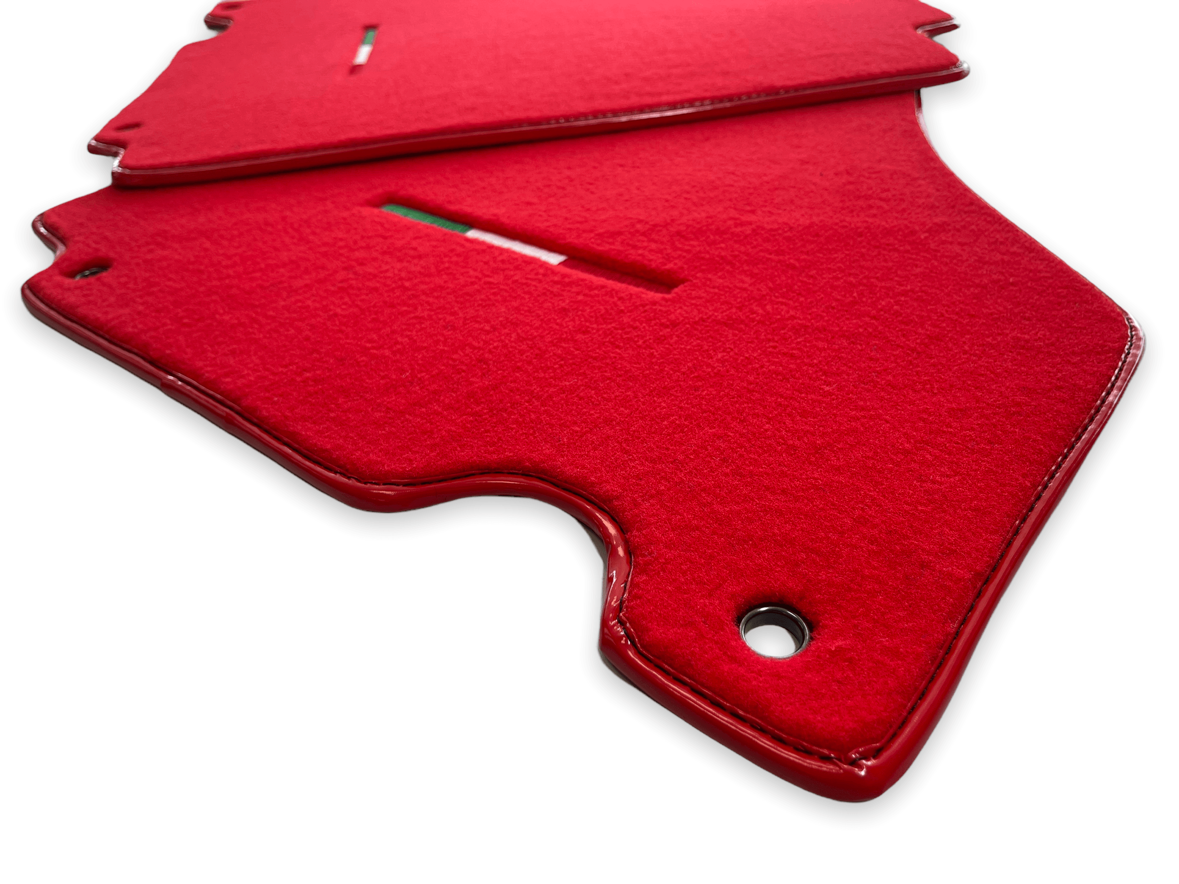 Floor Mats For Ferrari 360 Modena 1999-2005 Red Scuderia Brand Italian Edition - Scuderia