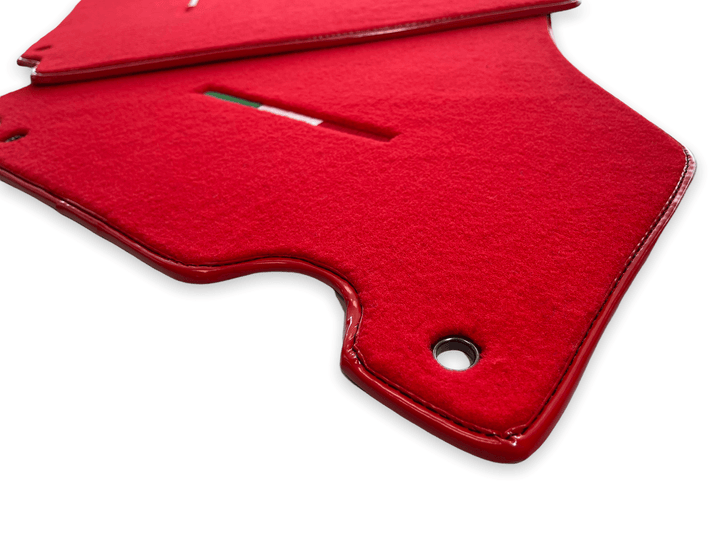 Floor Mats For Ferrari 360 Modena 1999-2005 Red Scuderia Brand Italian Edition - Scuderia