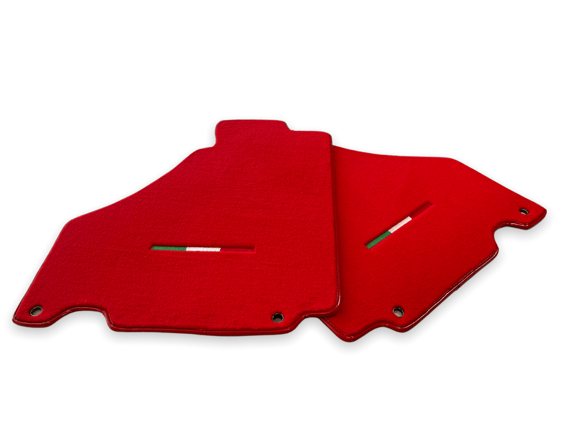 Floor Mats For Ferrari 360 Modena 1999-2005 Red Scuderia Brand Italian Edition - Scuderia