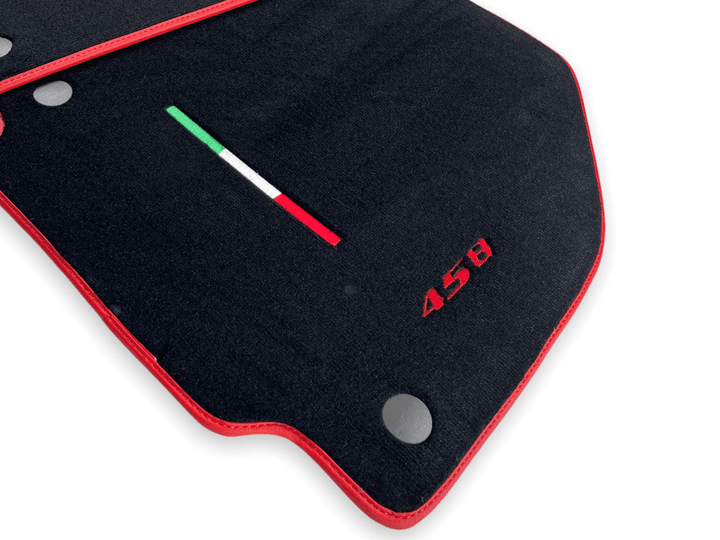 Floor Mats For Ferrari 458 Spider 2012-2015 Italian Edition - Scuderia