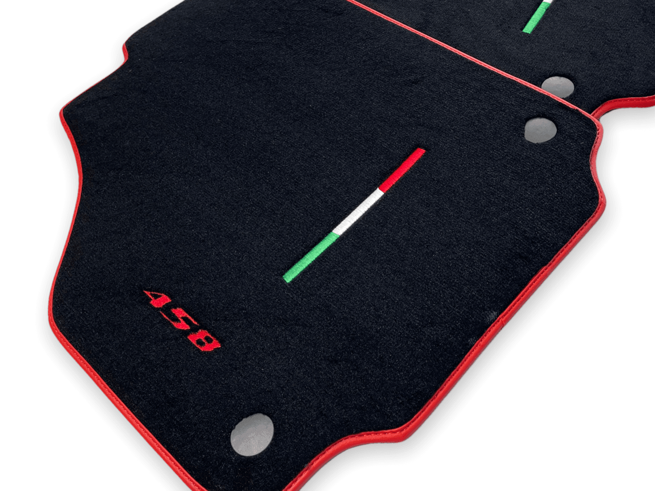 Floor Mats For Ferrari 458 Spider 2012-2015 Italian Edition - Scuderia