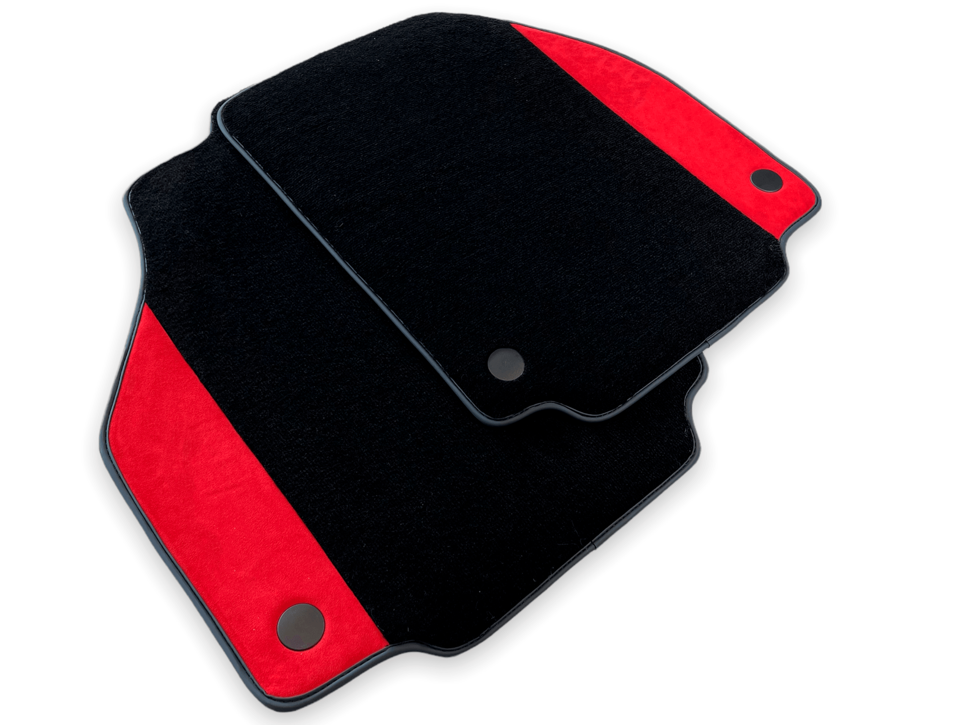 Car Mats For Ferrari 458 Italia 2009-2015 Red Alcantara Leather