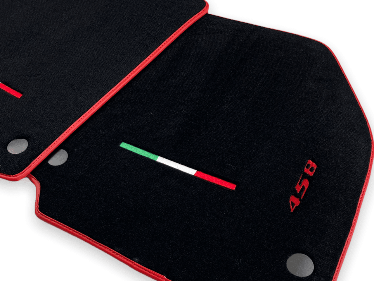 Floor Mats For Ferrari 458 Spider 2012-2015 Italian Edition - Scuderia