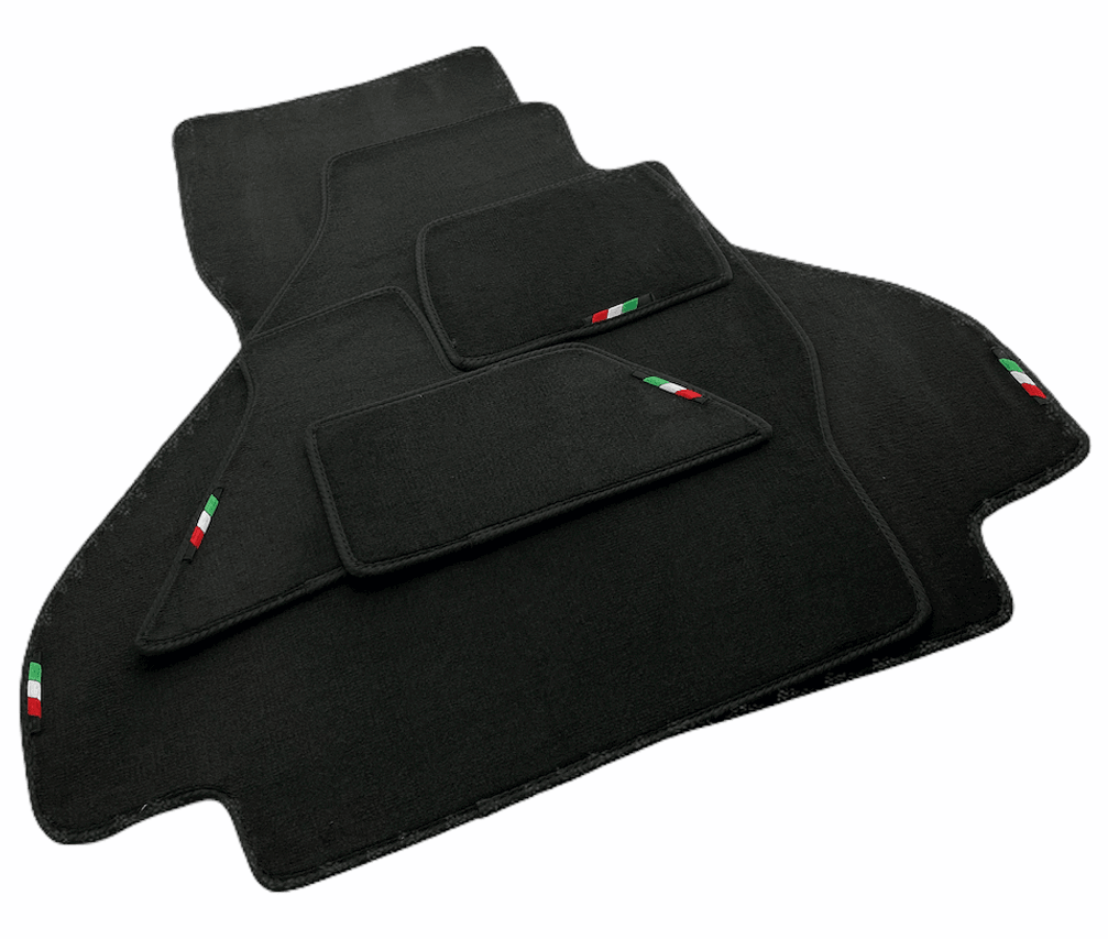 Floor Mats For Ferrari 512 TR 1992-1994 Scuderia Brand Italian Edition - Scuderia