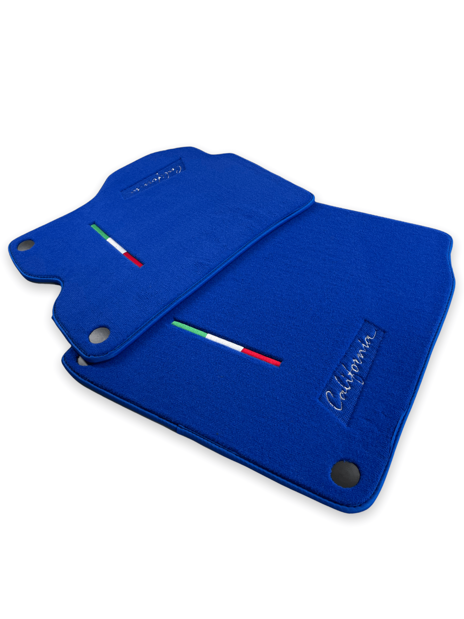 Floor Mats For Ferrari California 2008-2014 Blue Color - Scuderia