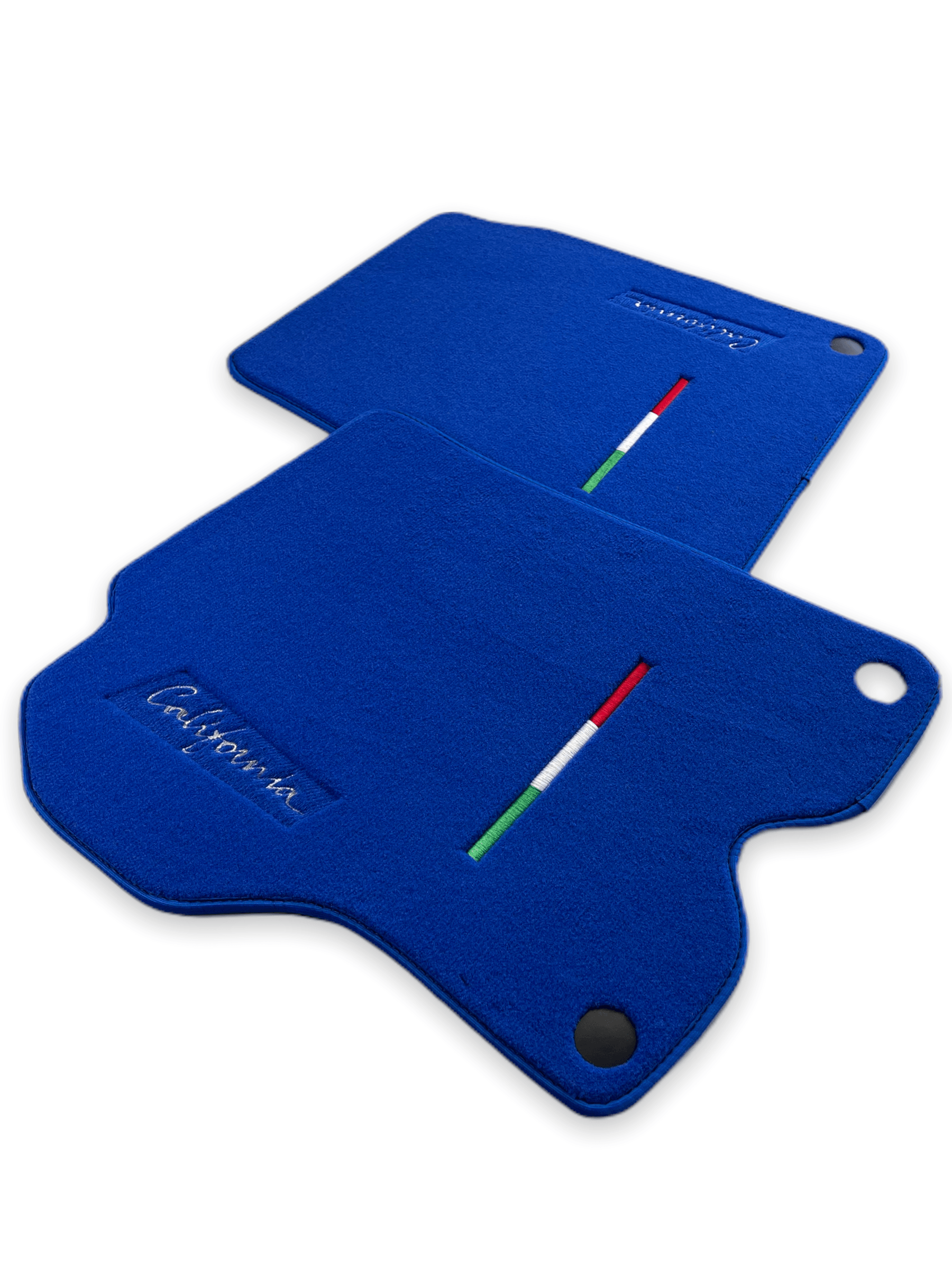 Floor Mats For Ferrari California 2008-2014 Blue Color - Scuderia