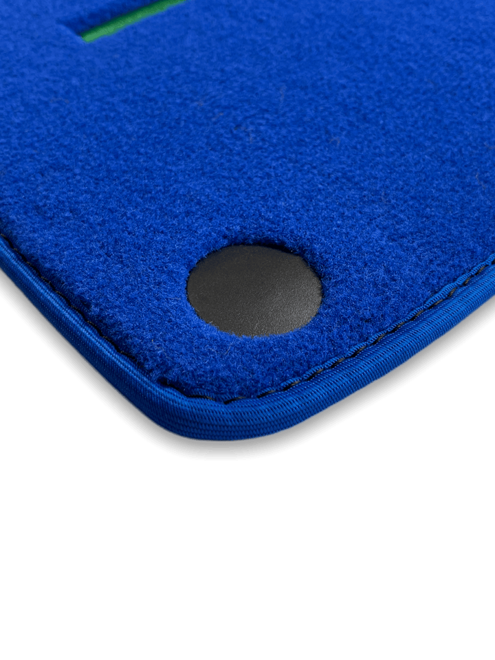 Floor Mats For Ferrari California 2008-2014 Blue Color - Scuderia