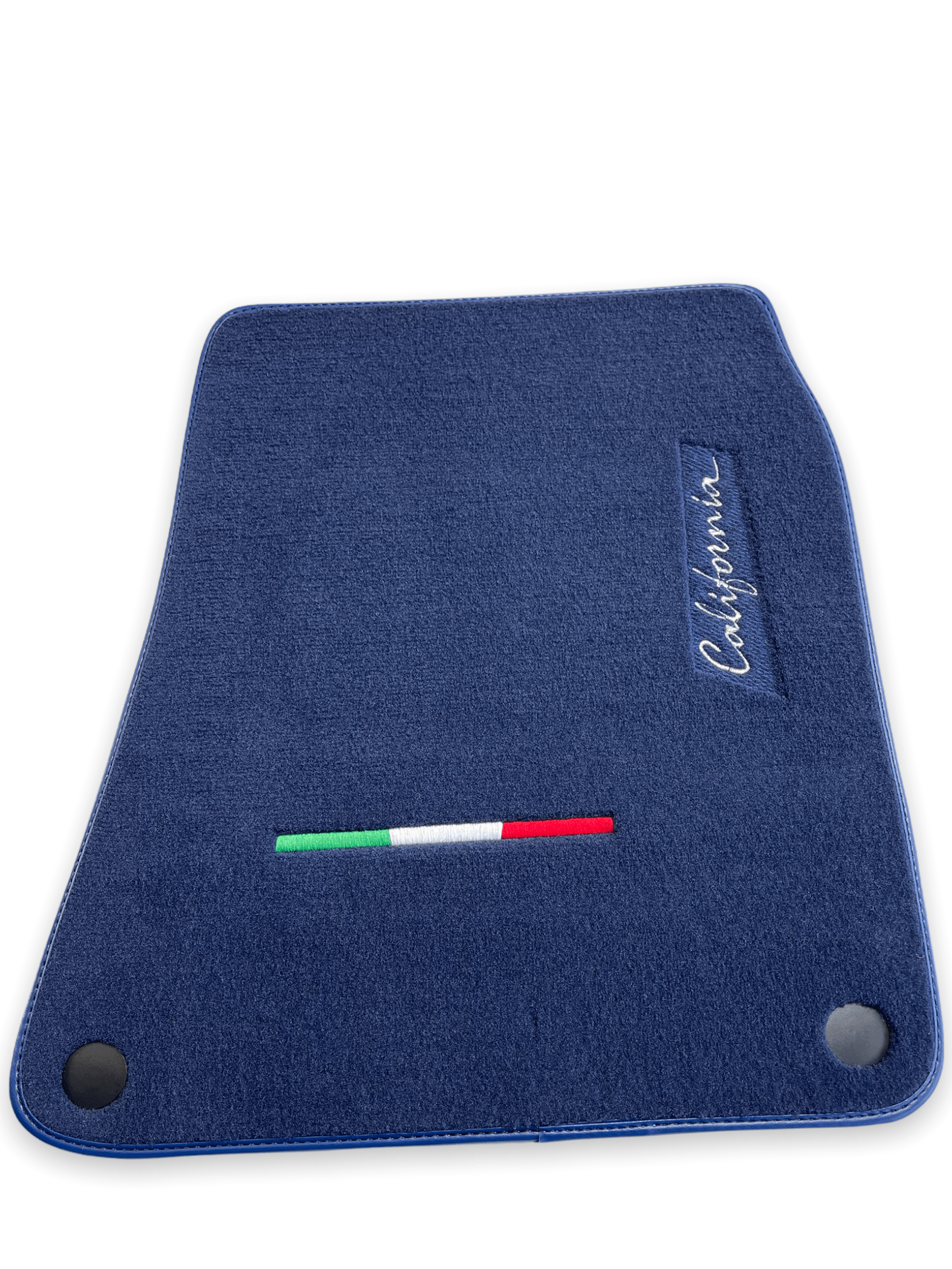 Floor Mats For Ferrari California 2008-2014 Dark Blue Color - Scuderia