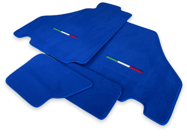 Floor Mats For Ferrari F430 2004-2009 Blue Color IT Edition - Scuderia